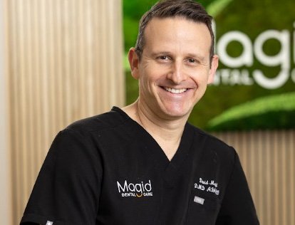 A photo of Dr. David Magid smiling
