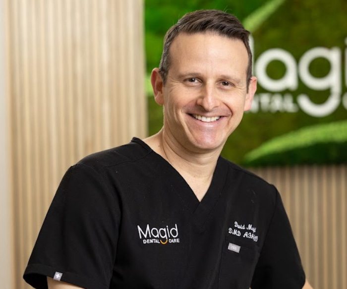 A photo of Dr. David Magid smiling